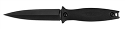 This updated version of the boot knife features a single-edged blade with a non-reflective black-oxide finish.